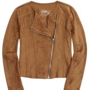 Justice Fringe Moto Jacket
